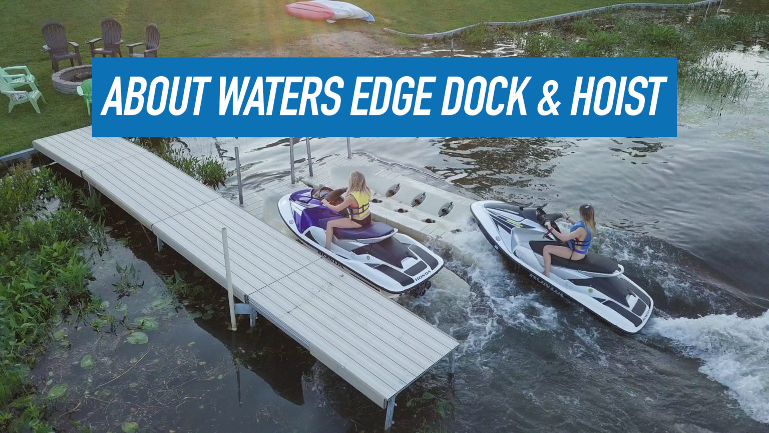 About Waters Edge Dock & Hoist of Livingston County Water's Edge Dock and Hoist