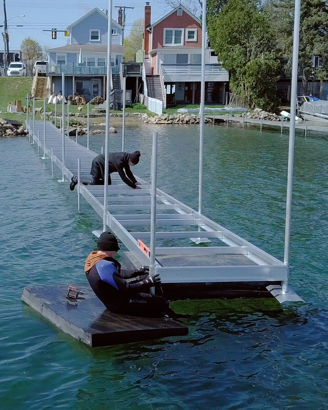 Dock & Boat Lift Installation