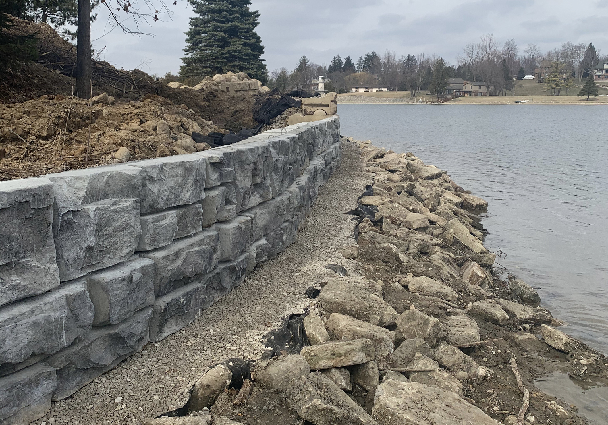 Commercial Seawall Construction